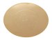 Gold Plated Paten with IHS D 12.5 cm