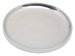 Polished Aluminium Candlestick Plate D 14 cm