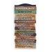 Large Stacked Wooden Plaque – "Footprints"