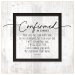 Plaque-Layered Grace-Confirmed In Christ (6 x 6)