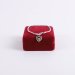 7 1/2" Holy Spirit Rhodium Rope Bracelet