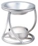 Silver Steel Incense Burner H 7.5 cm