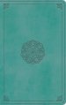 ESV Large Print Value Thinline Bible (TruTone, Turquoise, Emblem Design)
