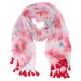 Scarf Coral Poppies