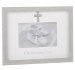 Modern Grey Christening Frame 6×4