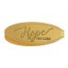 Magnetic Leather Lux Bookmark Hope