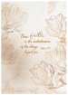 Faith Is The Substance Lux-Leather Journals