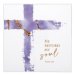 Wall Plaque-He Restores My Soul-Lavender (5" Sq.)