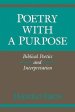 Poetry with a Purpose
