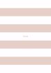 Spirit Stationery Striped A5 Notebook - Dusty Pink