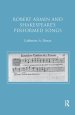 Robert Armin and Shakespeare's Performed Songs