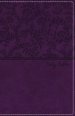NKJV Deluxe Gift Bible, Imitation Leather, Purple, Red Letter Edition