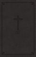 NKJV, Value Thinline Bible, Large Print, Imitation Leather, Black, Red Letter Edition