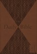 Daily Bible (NLT, Milano Softone, Brown)