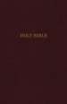 KJV, Reference Bible, Personal Size Giant Print, Bonded Leather, Burgundy, Indexed, Red Letter Edition