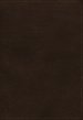 The  NIV, Open Bible, Genuine Leather, Brown, Red Letter, Comfort Print