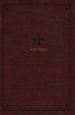 NRSV Large Print Standard Catholic Bible, Red Leathersoft (Comfort Print, Holy Bible, Complete Catholic Bible, NRSV CE)