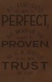 NKJV, Thinline Bible, Verse Art Cover Collection, Genuine Leather, Brown, Red Letter, Comfort Print