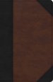 KJV Large Print Personal Size Reference Bible, Brown/Black Leathertouch Indexed