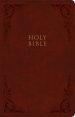 KJV Large Print Personal Size Reference Bible, Burgundy LeatherTouch, Indexed