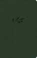 CSB Thinline Reference Bible, Olive LeatherTouch