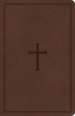 KJV Thinline Bible, Brown LeatherTouch