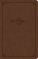 KJV Thinline Bible, Brown LeatherTouch, Value Edition