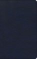 CSB Single-Column Personal Size Bible, Navy LeatherTouch