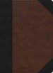 CSB Verse-by-Verse Reference Bible, Black/Brown LeatherTouch