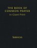 Book Of Common Prayer Giant Print, Cp800: Volume 1, Services