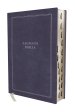 Biblia Católica, Tamaño personal,Tapa dura, Azul, con Índice, Comfort Print