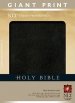NLT Holy Bible Giant Print Indexed Black Bonded Leather
