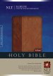 NLT Slimline, Bible, Brown, Imitation Leather, Centre Column References, Indexed, Concordance, Colour Maps, Ribbon Marker, Gilt Edges