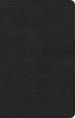 CSB Personal Size Bible, Black Genuine Leather