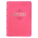 KJV Compact Large Print Lux-Leather Pink