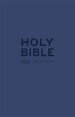 NIV Tiny Bible, Navy, Imitation Leather, Anglicised, Zipped, Presentation Box, Ribbon Marker