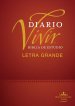 Biblia de estudio del diario vivir RVR60, letra grande (Tapa dura, Índice, Letra Roja)