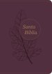 Santa Biblia RVR60, Edición de referencia ultrafina, letra grande (SentiPiel, Ciruela, Índice, Letra Roja)