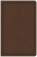 CSB Deluxe Gift Bible, Brown LeatherTouch