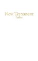 Bible KJV Economy New Testament White Imitation Leather