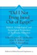 "did I Not Bring Israel Out of Egypt?": Biblical, Archaeological, and Egyptological Perspectives on the Exodus Narratives