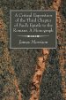 A Critical Exposition of the Third Chapter of Paul's Epistle to the Romans. A Monograph