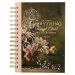 Journal Spiral Pink Floral Everything Through Christ Phil. 4:13