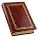 KJV Study Bible, Standard King James Version Holy Bible, Thumb Tabs, Ribbons, Faux Leather, Saddle Tan/Diamond Debossed, Indexed