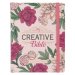 KJV My Creative Bible Hardcover, Pink Floral Printed