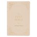 KJV Holy Bible, Standard Size Faux Leather Red Letter Edition - Thumb Index & Ribbon Marker, King James Version, Pearlescent Taupe
