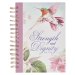 Journal Spiral Purple Strength and Dignity Prov. 31:25