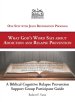 A Biblical Cognitive Relapse Prevention Support Group: What God's Word Says about Relapse Prevention: Participant Workbook