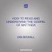 How to Read and Understand the Gospel of Matthew