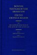 Novum Testamentum Graecum ECM Part 2 Sup